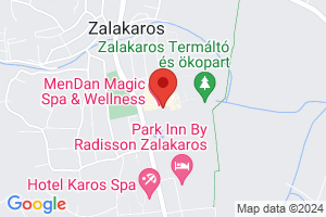 Mapa Hotel MenDan Magic Spa & Wellness Hotel**** Zalakaros