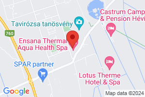 Mapa Thermal Aqua Ensana Health Spa Hotel**** Hévíz