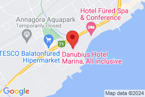 Térkép Hotel Marina*** Balatonfüred