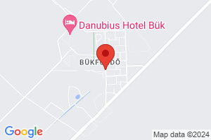Map Hotel Danubius Hotel Bük**** Bükfürdő