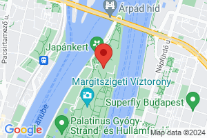 Mapa Ensana Health Spa Hotel Grand Margitsziget**** Budapešť