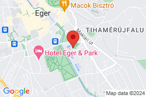 Térkép Hunguest Hotel Flóra*** Eger