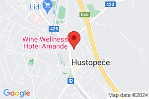 Wine Wellness Hotel Amande**** Hustopeče Karte