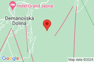 Mapa Hotel Hotel SKI** Demänovská dolina/Jasná
