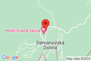 Mapa Hotel Pošta**** Demänovská dolina/Jasná