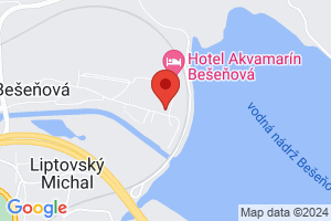 Térkép Hotel Bešeňová*** Besenyőfalu