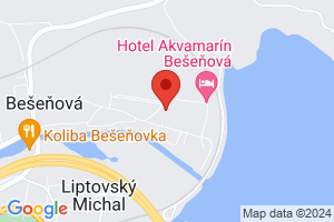 Mapa Hotel Termal**** Besenova