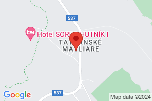 Mapa Hotel Sorea Hutník I*** Tatranské Matliare