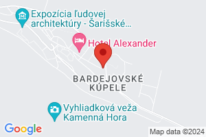 Map Dependance Bardejov