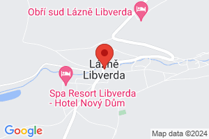 Mapa Hotel Nový dům*** Libverda