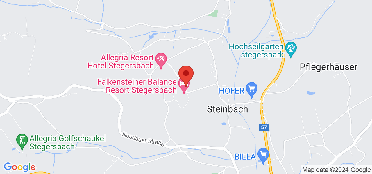 Mapa Wellness Hotel Larimar Superior**** Stegersbach