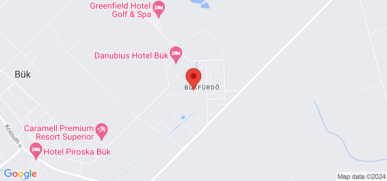 Hotel HUNGUEST BÜK - East wing (Répce)*** Bükfürdő Karte