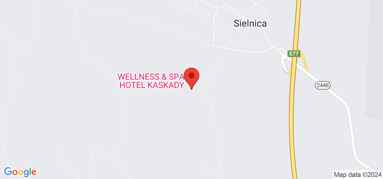 Mapa Hotel Kaskády**** Sliač a okolie