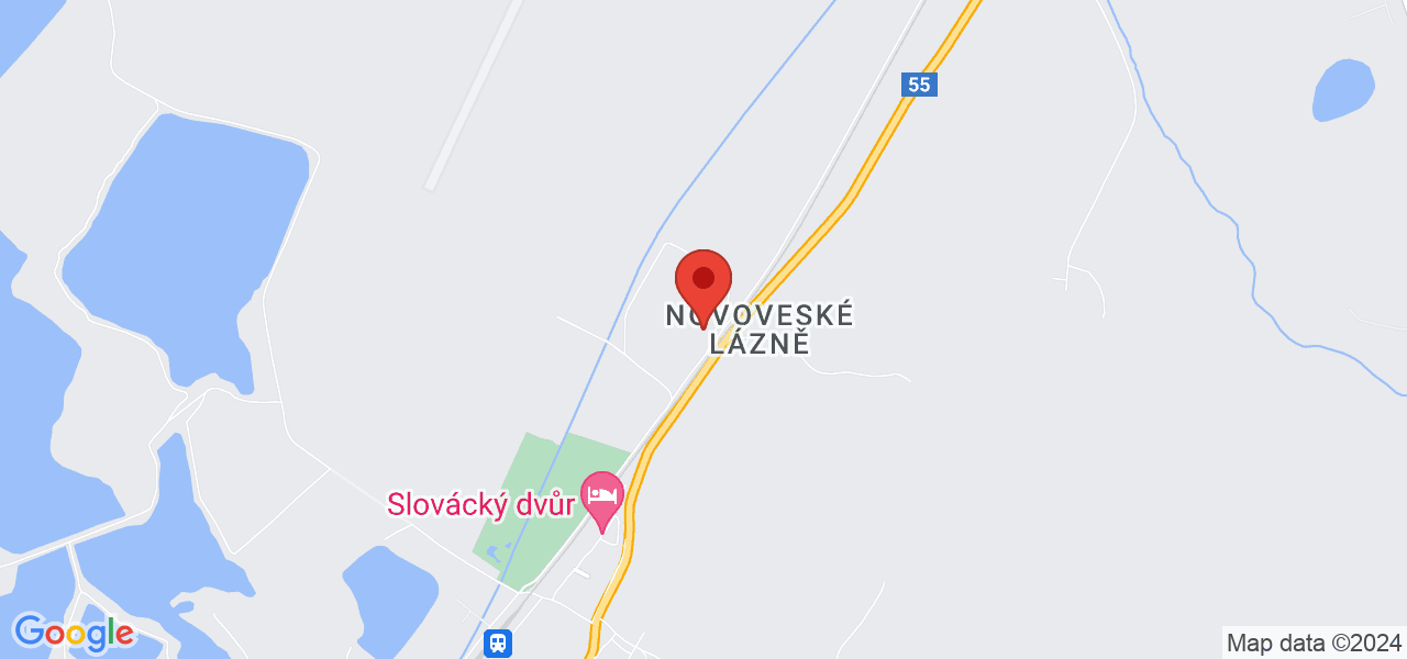 Térkép Gyógyház Hlavná budova*** Ostrožská Nová Ves