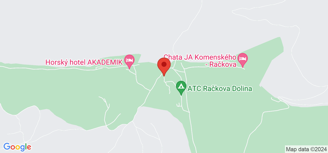 Térkép Horská Chata Orešnica*** Pribylina