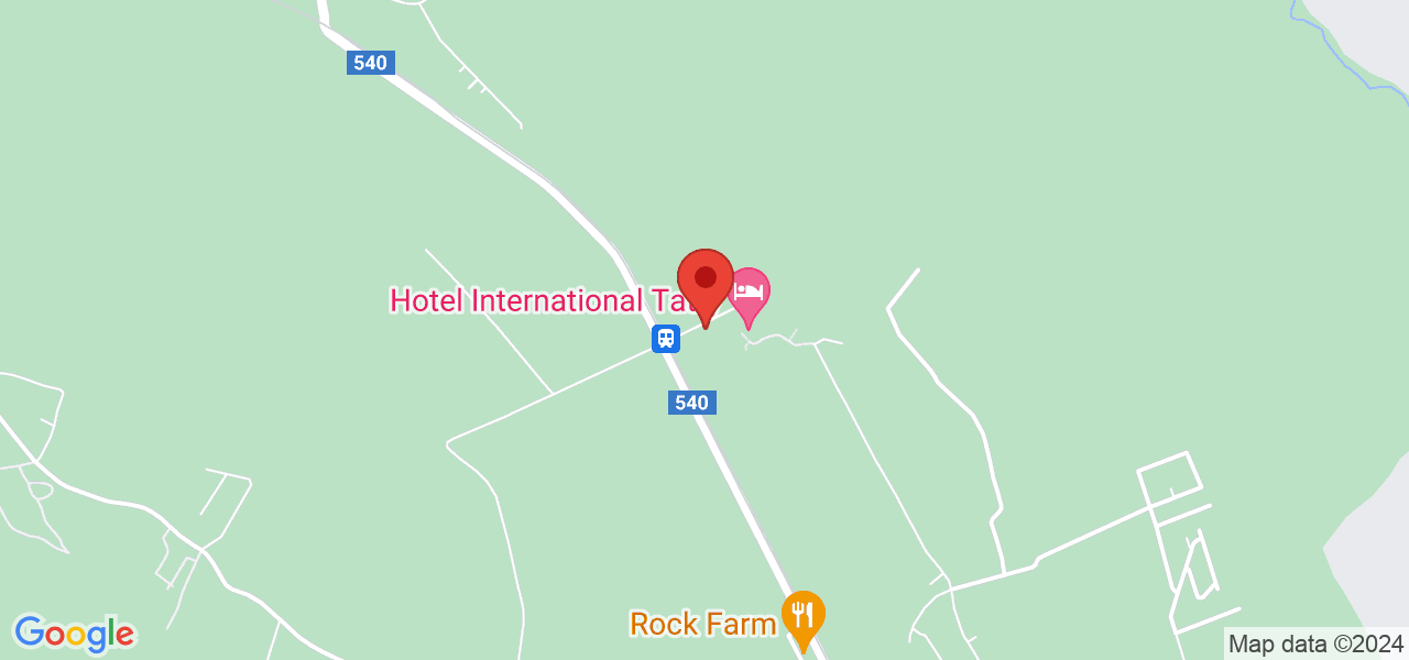 Mapa Hotel International**** Veľká Lomnica